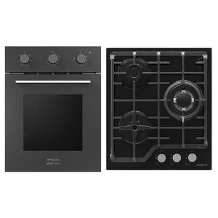 KRONA (духовой шкаф STRETTO 45 BL + варочная панель CORNIOLA 45 BL) фото в Санкт-Петербурге