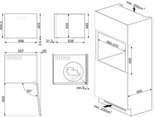 Встраиваемый винный шкаф Smeg CVI121G фото 4 в Санкт-Петербурге