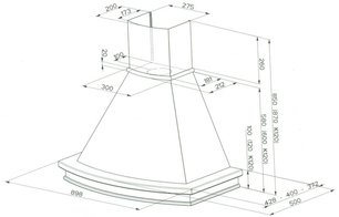 Вытяжка Фабер TRENDY 90 SC H-EP корпус белый фото 3 в Санкт-Петербурге Вытяжка Faber TRENDY 90 SC H-EP корпус белый фото 3 в Санкт-Петербурге