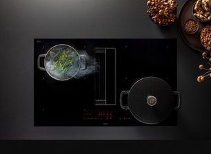 Варочная панель с вытяжкой Фалмек ZERO 84 VETRO NERO фото 4 в Санкт-Петербурге Варочная панель с вытяжкой Falmec ZERO 84 VETRO NERO фото 4 в Санкт-Петербурге