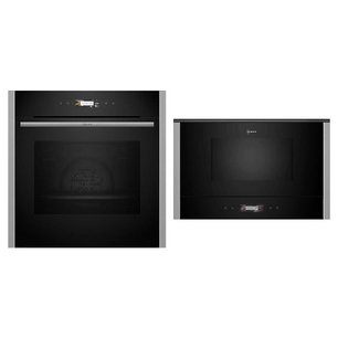 Neff (духовой шкаф B24CR31N0 + микроволновая печь NL4WR21N1) фото в Санкт-Петербурге