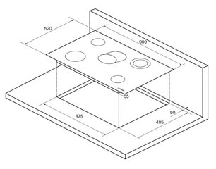 Варочная панель Куперсберг FA6IF C фото 2 в Санкт-Петербурге Варочная панель Kuppersberg FA6IF C фото 2 в Санкт-Петербурге