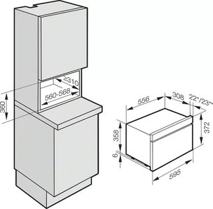 Пароварка Miele DG 3460 Brilliance фото 4 в Санкт-Петербурге