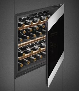 Встраиваемый винный холодильник Smeg CVI329X3 фото 3 в Санкт-Петербурге