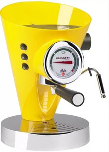 Кофеварка Бугатти Espresso Machine Diva Yellow фото в Санкт-Петербурге Кофеварка Bugatti Espresso Machine Diva Yellow фото в Санкт-Петербурге