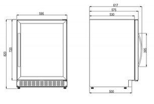 Шкаф для напитков Dometic C50G Beer фото 2 в Санкт-Петербурге