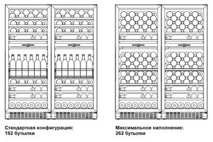 Винный шкаф Dometic E91FG Double Gold фото 4 в Санкт-Петербурге
