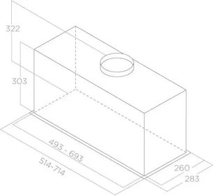 Встраиваемая вытяжка Элика LANE SENSOR IX/A/72 фото 3 в Санкт-Петербурге Встраиваемая вытяжка Elica LANE SENSOR IX/A/72 фото 3 в Санкт-Петербурге