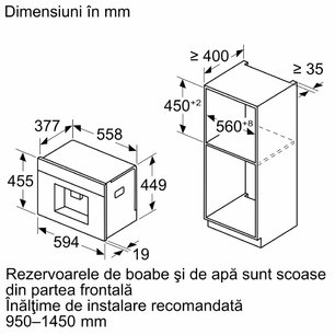 Встраиваемая кофемашина Нефф CL4TT11N0 фото 3 в Санкт-Петербурге Встраиваемая кофемашина Neff CL4TT11N0 фото 3 в Санкт-Петербурге