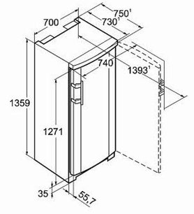 Морозильник Либхер GN 2613 Comfort NoFrost фото 3 в Санкт-Петербурге Морозильник Liebherr GN 2613 Comfort NoFrost фото 3 в Санкт-Петербурге