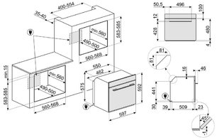 Духовой шкаф Смег SO6102M2G фото 4 в Санкт-Петербурге Духовой шкаф Smeg SO6102M2G фото 4 в Санкт-Петербурге