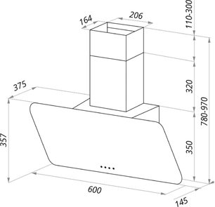 Кухонная вытяжка MAUNFELD Dream 60 слоновая кость фото 2 в Санкт-Петербурге Кухонная вытяжка MAUNFELD Dream 60 слоновая кость фото 2 в Санкт-Петербурге