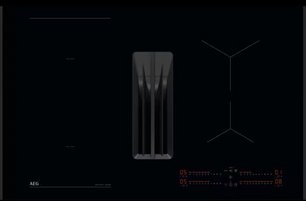 Варочная панель с вытяжкой AEG NCH84B03AB фото в Санкт-Петербурге