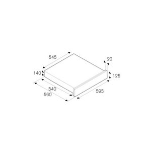 Встраиваемый ящик для подогрева Бертаззони WD60ND фото 4 в Санкт-Петербурге Встраиваемый ящик для подогрева Bertazzoni WD60ND фото 4 в Санкт-Петербурге