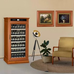 Винный шкаф Мэйвел MV69-WA1-C (Almond) фото 2 в Санкт-Петербурге Винный шкаф Meyvel MV69-WA1-C (Almond) фото 2 в Санкт-Петербурге