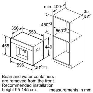 Встраиваемая кофемашина Нефф C17KS61G0 фото 2 в Санкт-Петербурге Встраиваемая кофемашина Neff C17KS61G0 фото 2 в Санкт-Петербурге