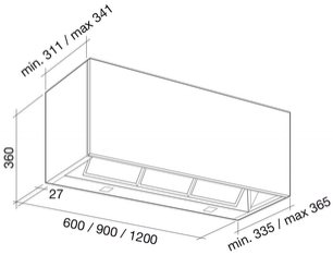 Вытяжка Falmec Integrata 60 ix (600) фото 4 в Санкт-Петербурге
