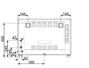 Конвекционная печь Смег ALFA144GH1 фото 3 в Санкт-Петербурге Конвекционная печь Smeg ALFA144GH1 фото 3 в Санкт-Петербурге