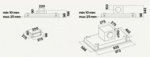 Встраиваемая вытяжка Фалмек Design+ Sirio 90 White фото 4 в Санкт-Петербурге Встраиваемая вытяжка Falmec Design+ Sirio 90 White фото 4 в Санкт-Петербурге