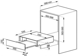 Подогреватель Smeg CT15P фото 2 в Санкт-Петербурге