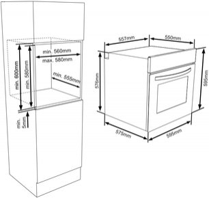 Духовой шкаф Зигмунд Штайн EN 106.511 B фото 2 в Санкт-Петербурге Духовой шкаф Zigmund Shtain EN 106.511 B фото 2 в Санкт-Петербурге