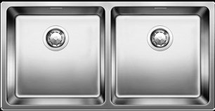 Blanco (мойка Andano 400/400-IF нержавеющая сталь + Mila-S хром) фото 2 в Санкт-Петербурге