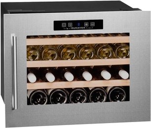 Винный шкаф Dunavox DX-24.56BSK (A) петли справа фото 3 в Санкт-Петербурге