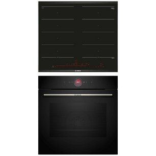 Bosch (варочная панель PXX675DC1E + духовой шкаф HBG 7721B1) фото в Санкт-Петербурге