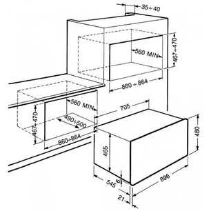 Духовой шкаф Смег SE20XMFR8 фото 2 в Санкт-Петербурге Духовой шкаф Smeg SE20XMFR8 фото 2 в Санкт-Петербурге