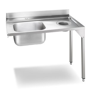 Стол с мойкой и отверстием для слива Smeg WT01R-1 фото в Санкт-Петербурге