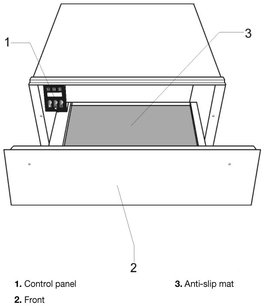 Встраиваемый подогреватель посуды Kuppersbusch CSW 6800.0 S фото 4 в Санкт-Петербурге