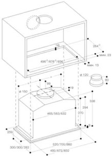 Встраиваемая вытяжка Gaggenau AC200191 фото 2 в Санкт-Петербурге