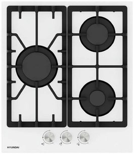 Газовая варочная панель Hyundai HHG 4333 WG фото в Санкт-Петербурге