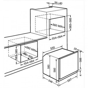 Духовой шкаф Смег SC115A-1 фото 2 в Санкт-Петербурге Духовой шкаф Smeg SC115A-1 фото 2 в Санкт-Петербурге