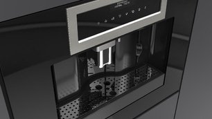 Встраиваемая кофемашина Fulgor Milano FCLCM 4500 TF BK фото 4 в Санкт-Петербурге