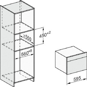 Встраиваемая комби-пароварка Миле DGC 7840 OBSW фото 3 в Санкт-Петербурге Встраиваемая комби-пароварка Miele DGC 7840 OBSW фото 3 в Санкт-Петербурге