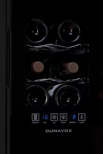 Винный шкаф Дунавокс DAFT-12.33DC фото 4 в Санкт-Петербурге Винный шкаф Dunavox DAFT-12.33DC фото 4 в Санкт-Петербурге