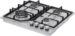 Газовая варочная панель KRONA NEBEL 60 IX W фото 2 в Санкт-Петербурге