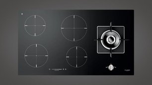 Варочная панель Фулгор Милано FCH 905 ID TS G DWK BK фото 2 в Санкт-Петербурге Варочная панель Fulgor Milano FCH 905 ID TS G DWK BK фото 2 в Санкт-Петербурге