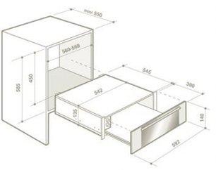 Подогреватель Де Дитрих DWD 1114 B фото 2 в Санкт-Петербурге Подогреватель De Dietrich DWD 1114 B фото 2 в Санкт-Петербурге