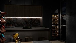 Винный шкаф Мэйвел MV110-KST2 (Slim) фото 3 в Санкт-Петербурге Винный шкаф Meyvel MV110-KST2 (Slim) фото 3 в Санкт-Петербурге