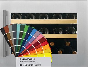 Встраиваемый винный шкаф Dunavox DVS-19.50C фото в Санкт-Петербурге