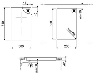 Варочная панель Smeg SE232TD1 фото 3 в Санкт-Петербурге