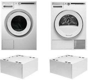 Asko Logic 19 (стиральная машина W4086C.W/3 + сушильная машина T408HD.W + напольный ящик HPS5323W (2 шт)) фото в Санкт-Петербурге Asko Logic 19 (стиральная машина W4086C.W/3 + сушильная машина T408HD.W + напольный ящик HPS5323W (2 шт)) фото в Санкт-Петербурге