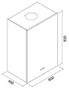Вытяжка Falmec Menhir 60 ix (800) ECP фото 4 в Санкт-Петербурге
