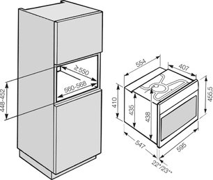 Духовой шкаф Miele H6401B EDST/CLST сталь CleanSteel фото 3 в Санкт-Петербурге