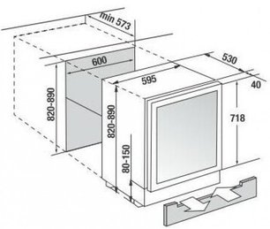 Встраиваемый холодильник для охлаждения вина Куперсбуш FWKU 1800.0 S1 фото 4 в Санкт-Петербурге Встраиваемый холодильник для охлаждения вина Kuppersbusch FWKU 1800.0 S1 фото 4 в Санкт-Петербурге