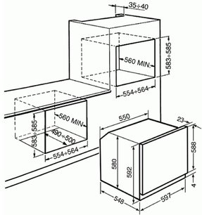Духовой шкаф Смег SFT805PO фото 2 в Санкт-Петербурге Духовой шкаф Smeg SFT805PO фото 2 в Санкт-Петербурге