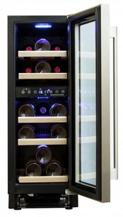 Винный шкаф Dunavox DX-17.58DBK/DP фото 3 в Санкт-Петербурге