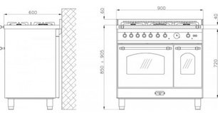 Варочный центр Lofra RLVD96MFTE фото 3 в Санкт-Петербурге